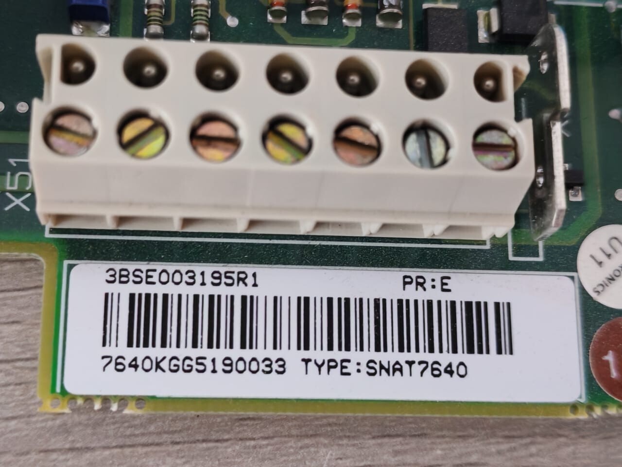 ABB SNAT7640 ABB Drives SAMI GS Operator Panel with SNAT7640 Controller Card 2