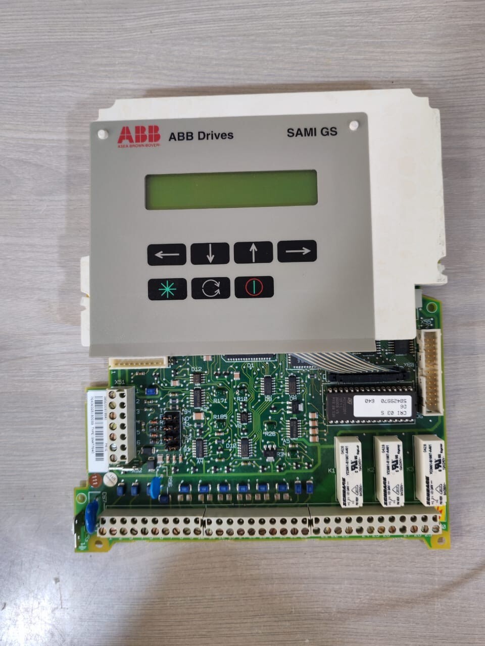 ABB SNAT7640 ABB Drives SAMI GS Operator Panel with SNAT7640 Controller Card 4