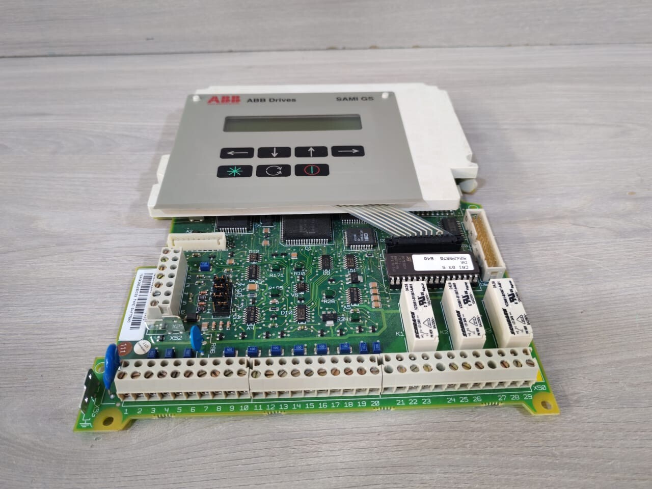ABB SNAT7640 ABB Drives SAMI GS Operator Panel with SNAT7640 Controller Card 5