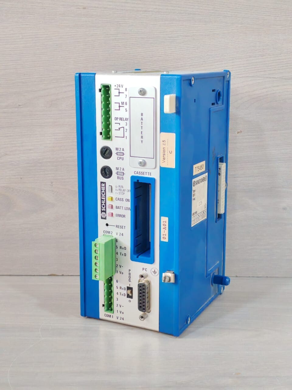 Schleicher P03-CPU/20 SCHLEICHER P03-CPU/20 72611210 C/2.5 VER 2.5 CONTROL UNIT 4
