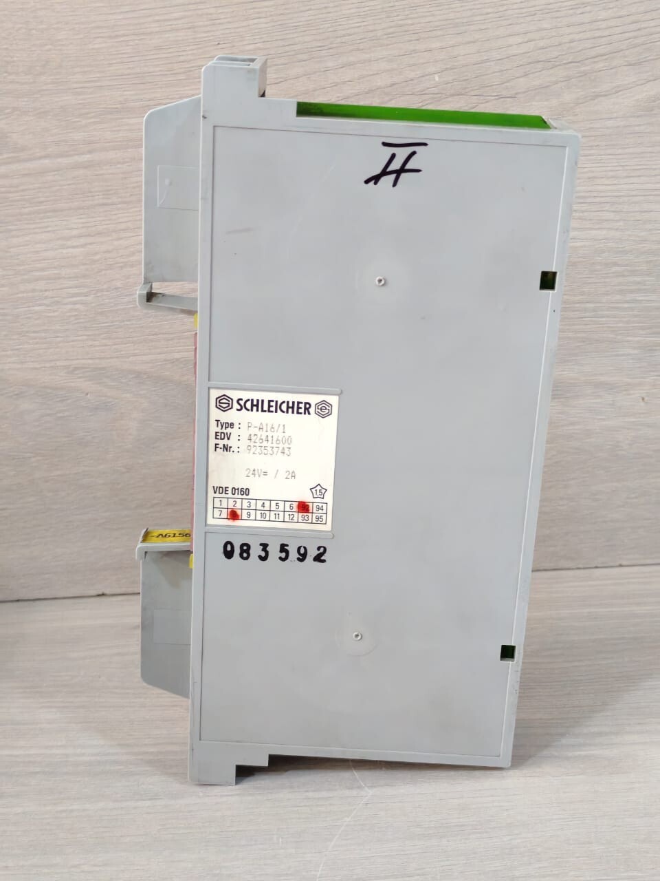 Schleicher A16/1 SCHLEICHER P-A16/1 42641600 24V/ 2A MODULE 9