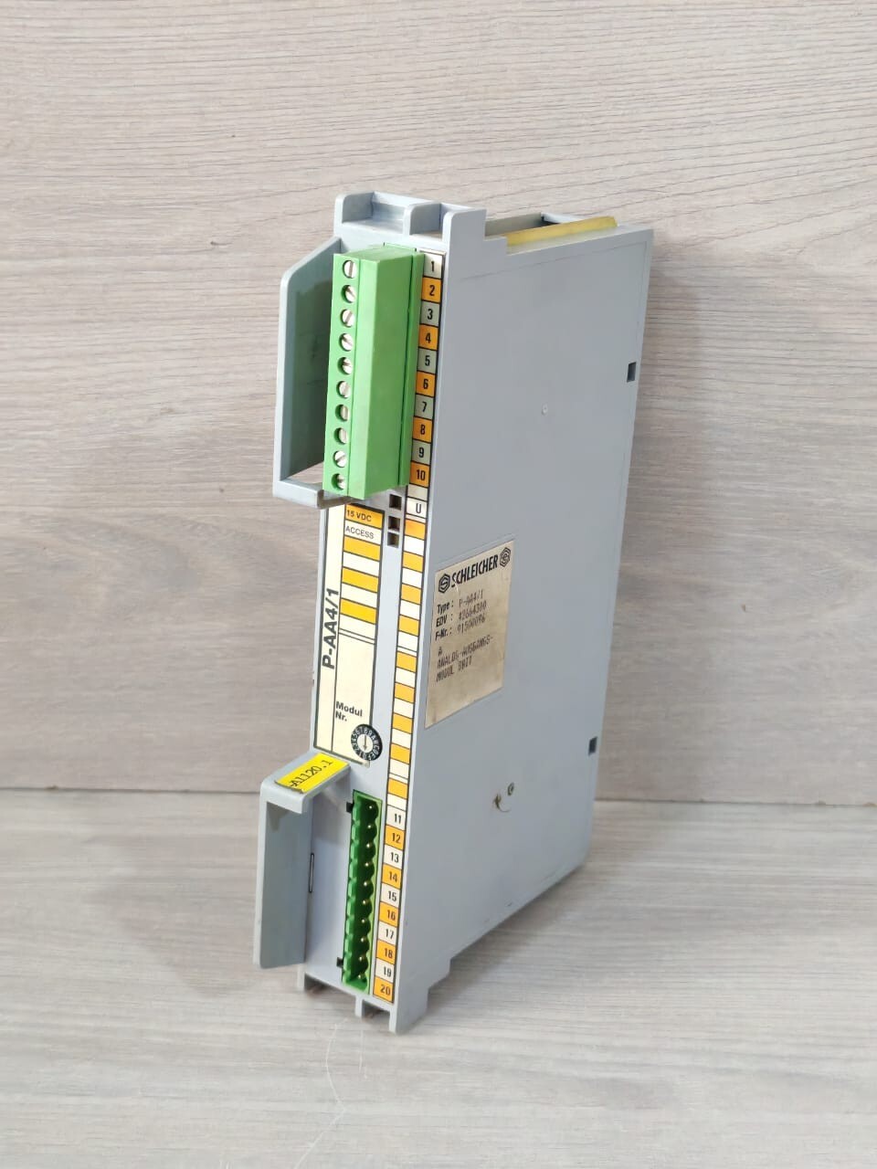 Schleicher 42664300 SCHLEICHER P-AA4/1 42664300 ANALOG AUSGANGS MODULE 8BIT 4