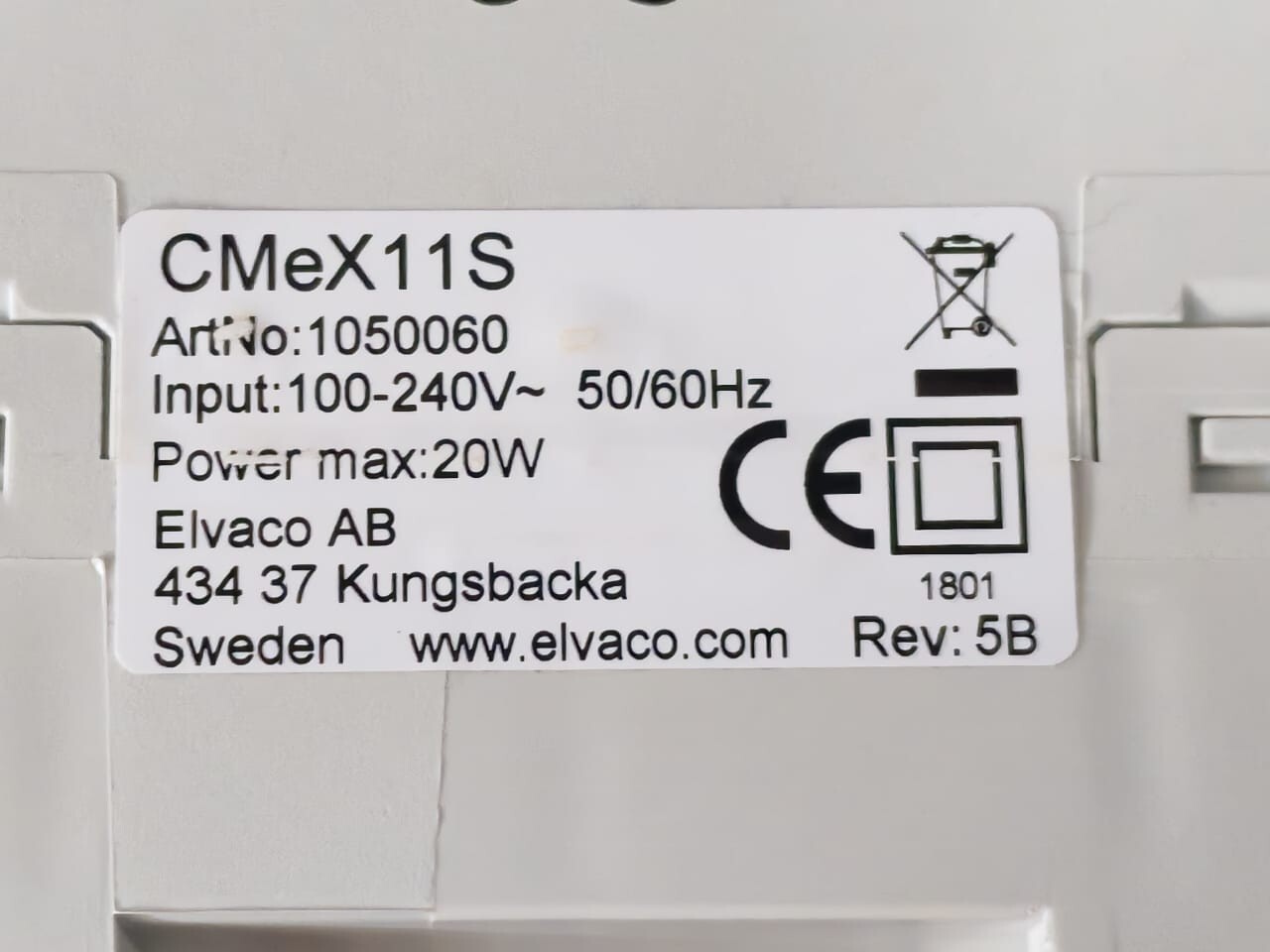 Elvaco CMEX11S Elvaco CMeX11S M-Bus Master Extender 64 Slaves 1050060 5