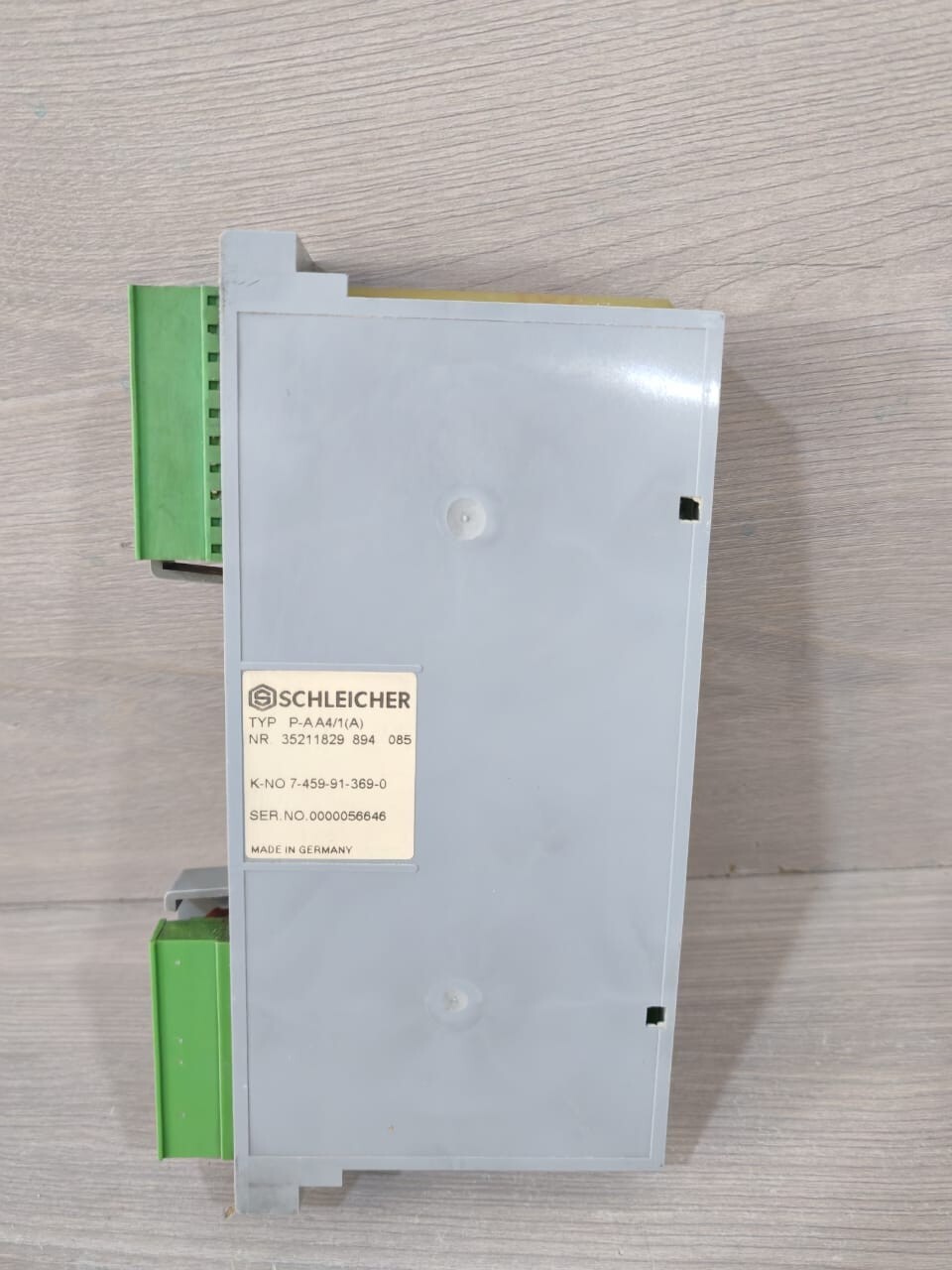 Schleicher P-AA4/1 (A) SCHLEICHER P-AA4/1 (A) ANALOG INPUT MODULE 4