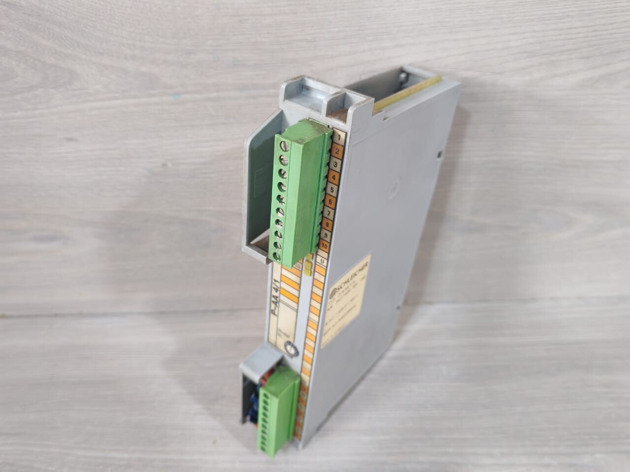 Schleicher P-AA4/1 (A) SCHLEICHER P-AA4/1 (A) ANALOG INPUT MODULE 9