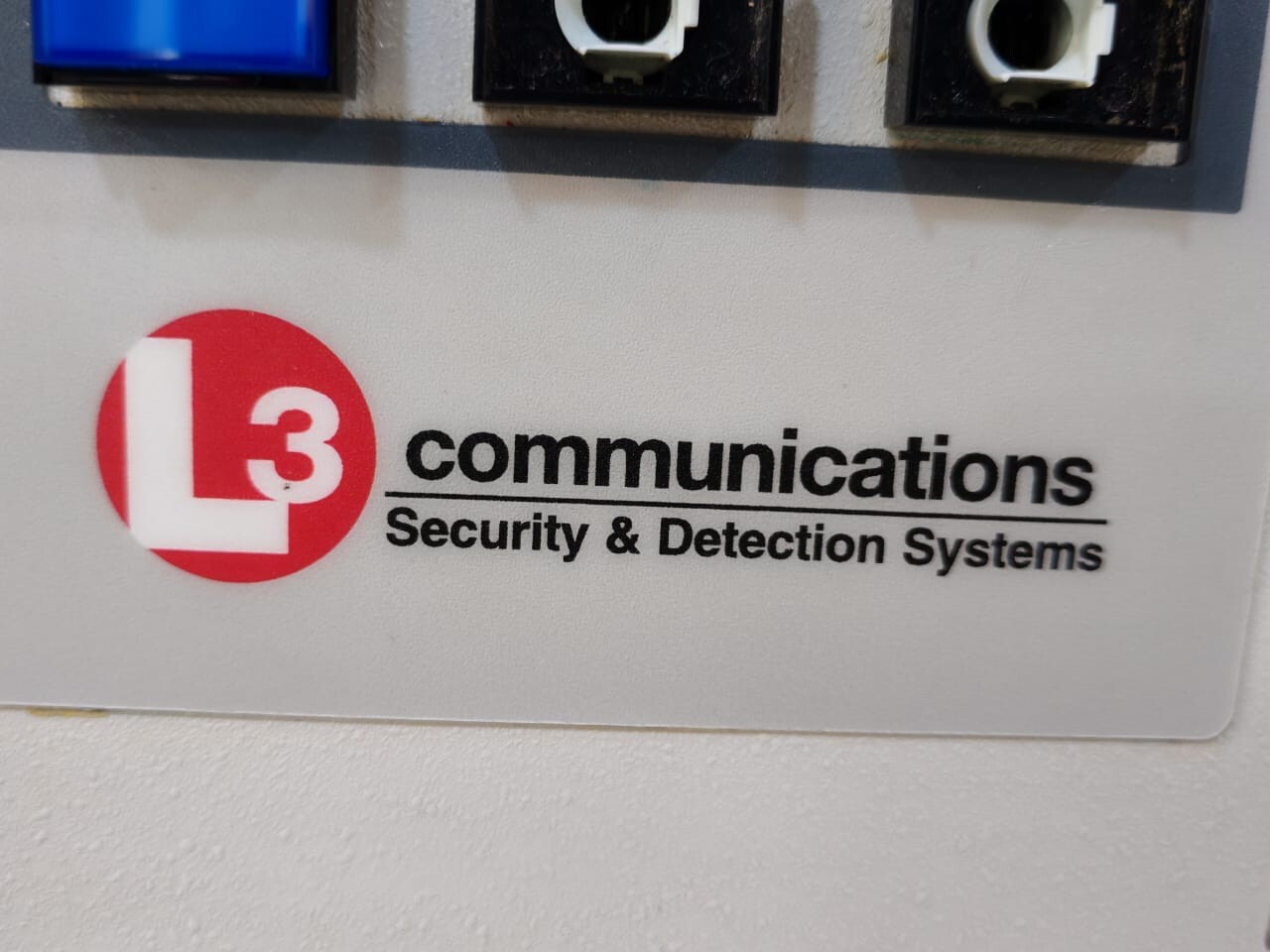 L3 Communications 1004-10154-04R L3 Communications 1004-10154-04R Panel Cont. for Security & Detection System 2