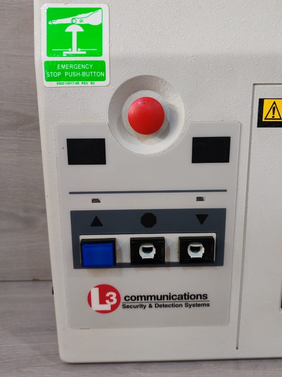 L3 Communications 1004-10154-04R L3 Communications 1004-10154-04R Panel Cont. for Security & Detection System 3