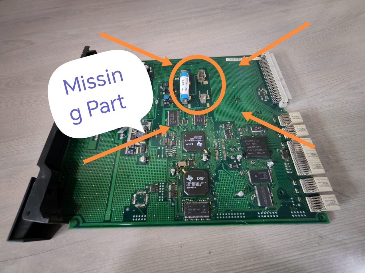 ALCATEL 3BA 23241/3BA23241AAAC 02 ALCATEL GPA2 3BA 23241/3BA23241AAAC 02 PCB BOARD 9