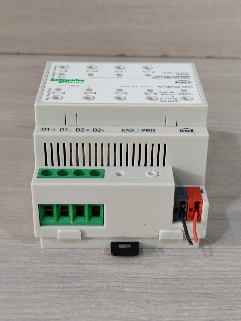 Schneider Electric MTN6725-0004 SCHNEIDER ELECTRIC MTN6725-0004 KNX DALI-GATEAWAY BASIC REG-K/2/16/64 8