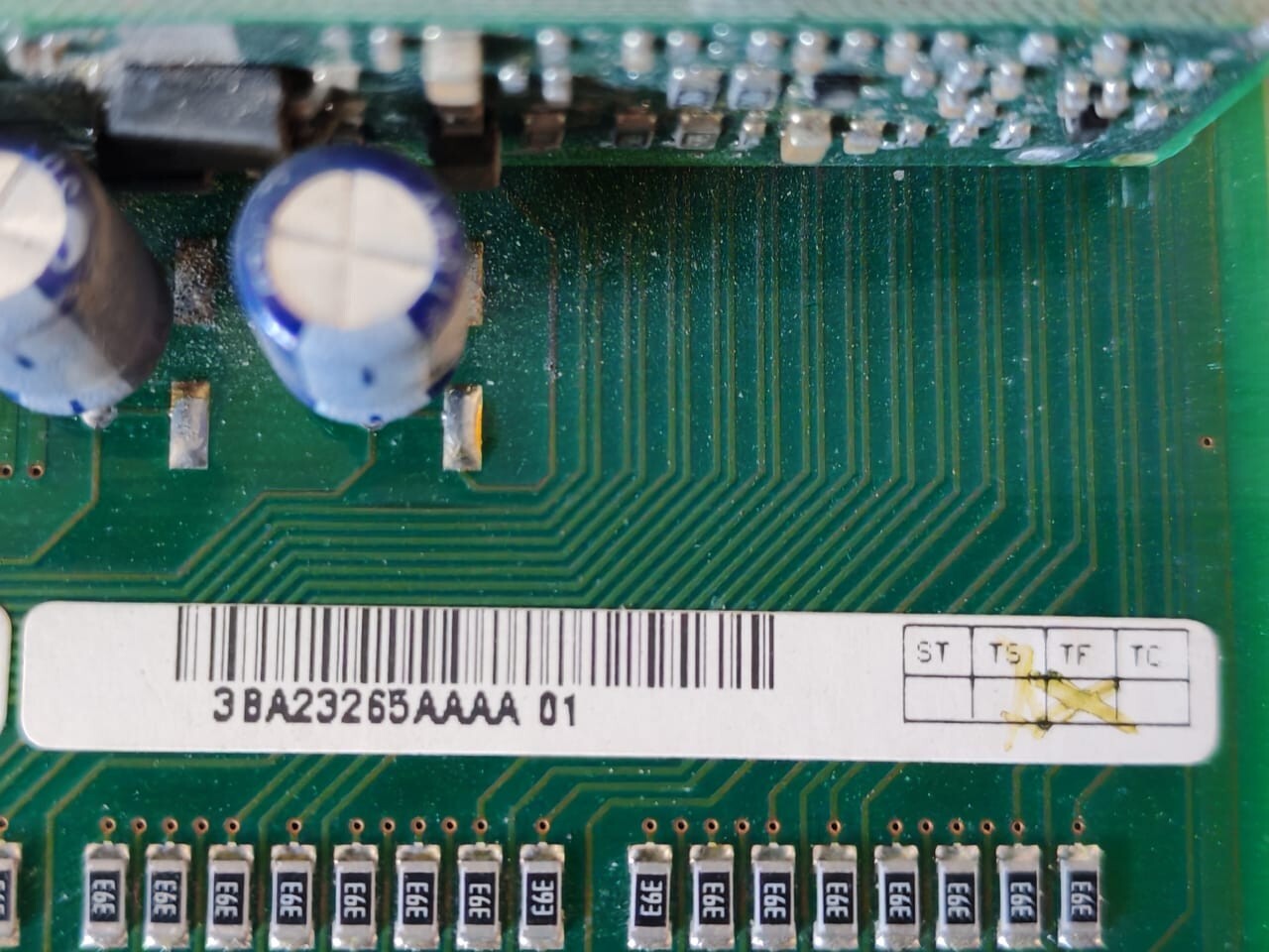 ALCATEL 3BA 23265AAAA 01 ALCATEL EZ32 3BA 23265AAAA 01 ANALOG EXTENSION BOARD-WITH MISSING PART 3