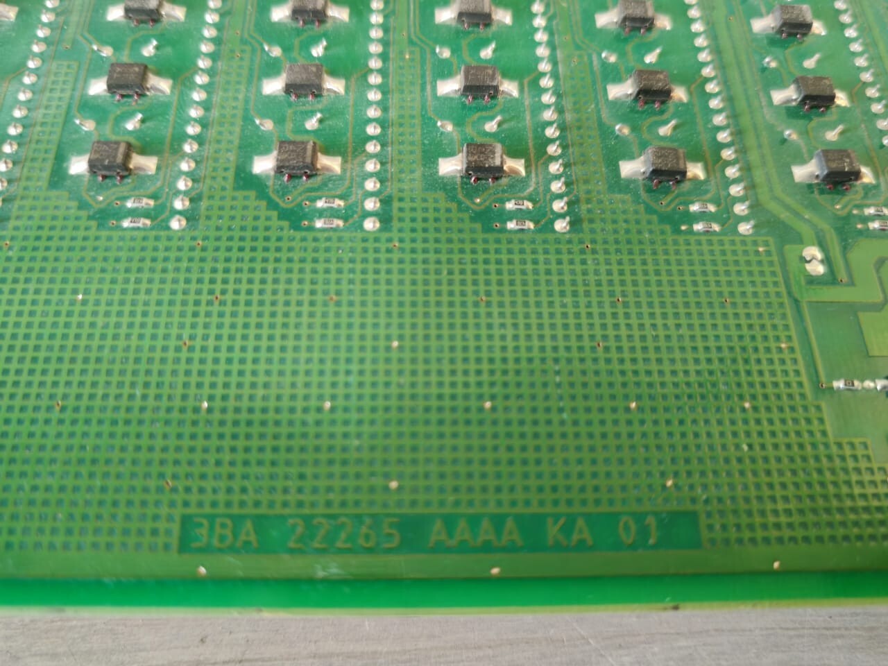 ALCATEL 3BA 23265AAAA 01 ALCATEL EZ32 3BA 23265AAAA 01 ANALOG EXTENSION BOARD-WITH MISSING PART 8