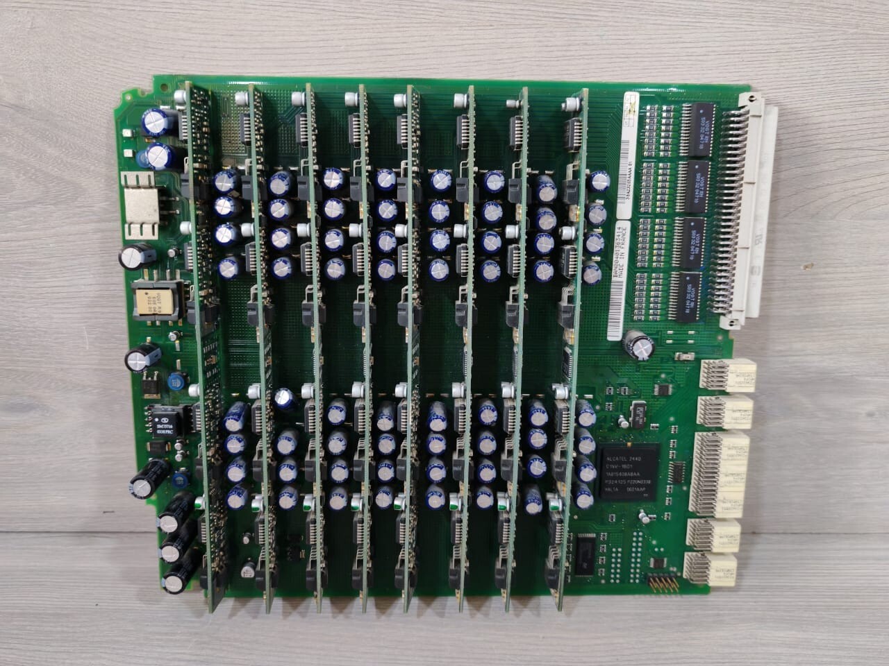 ALCATEL EZ32 3BA 23265AAAA 01 ANALOG EXTENSION BOARD-WITH MISSING PART