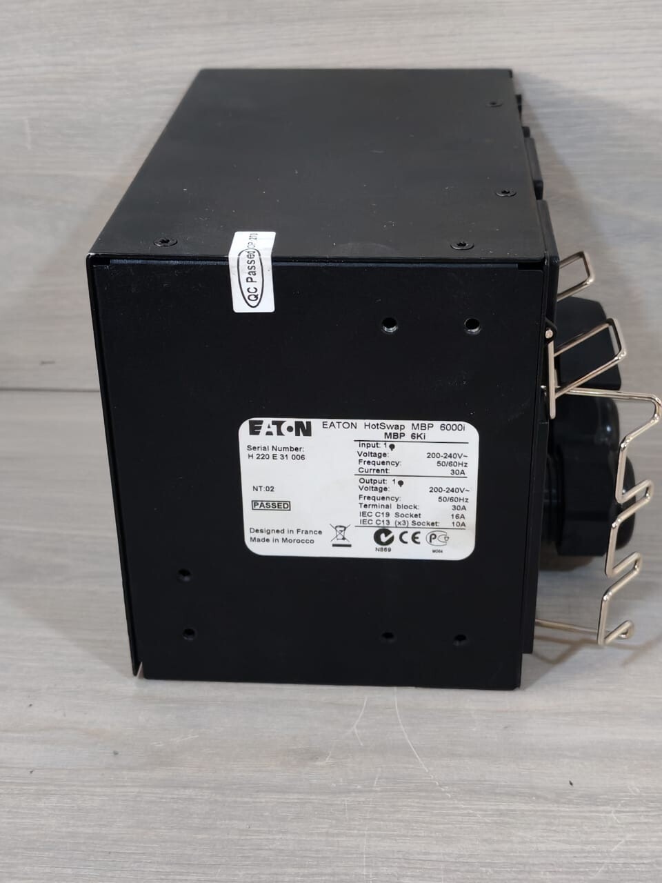 Eaton MBP-6KI MBP 6Ki Eaton HotSwap MBP 6000i 3