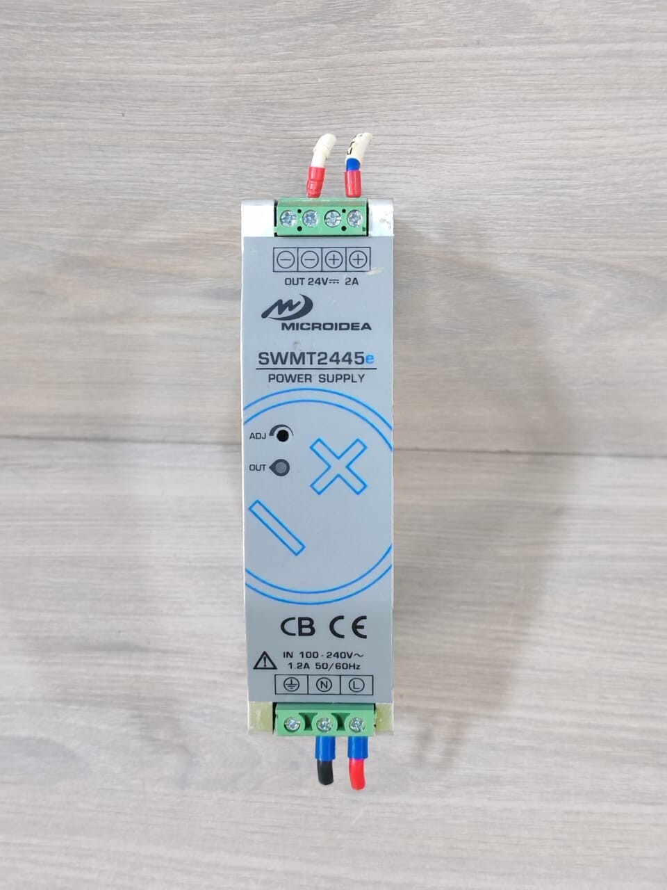 MICROIDEA SWMT2445E POWER SUPPLY 100-240V 1.2A 50/60Hz