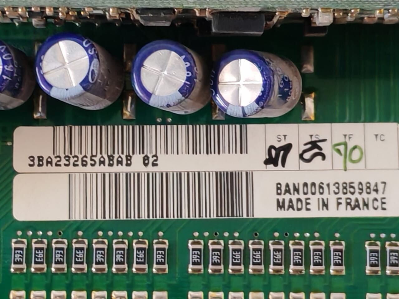 ALCATEL 3BA23265ABAB-02 /QA ALCATEL EZ32 3BA23265ABAB-02 ANALOG EXTENSION BOARD 4