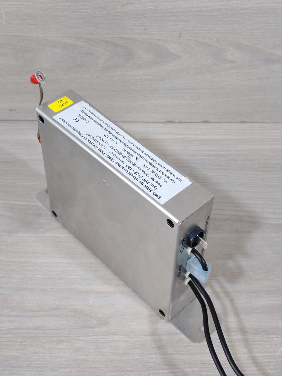 Schaffner FPF 8122-12/1FS8122-12-07 SCHAFFNER EMC FILTER FOR HITACHI FPF 8122-12/1 FS8122-12-07 FREQUENCY CONVERTER 4