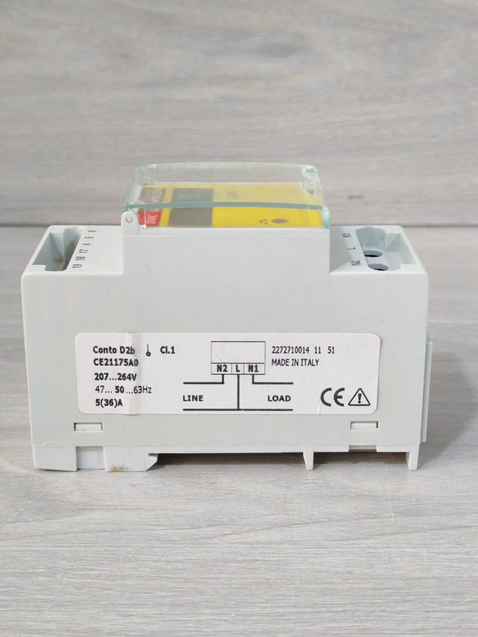 IME CE21175A0 IME CE21175A0 CONTO D2-B MONOFASE 5(36)A 230-240V 8