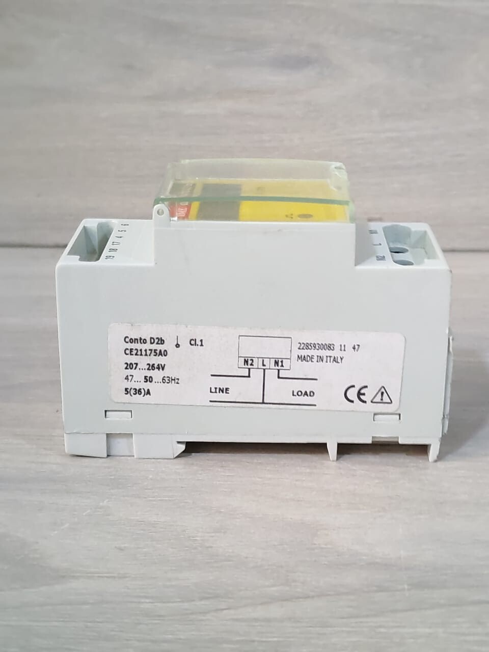 Legrand CE21175A0 IME CE21175A0 CONTO D2-B MONOFASE 5(36)A 230-240V 9