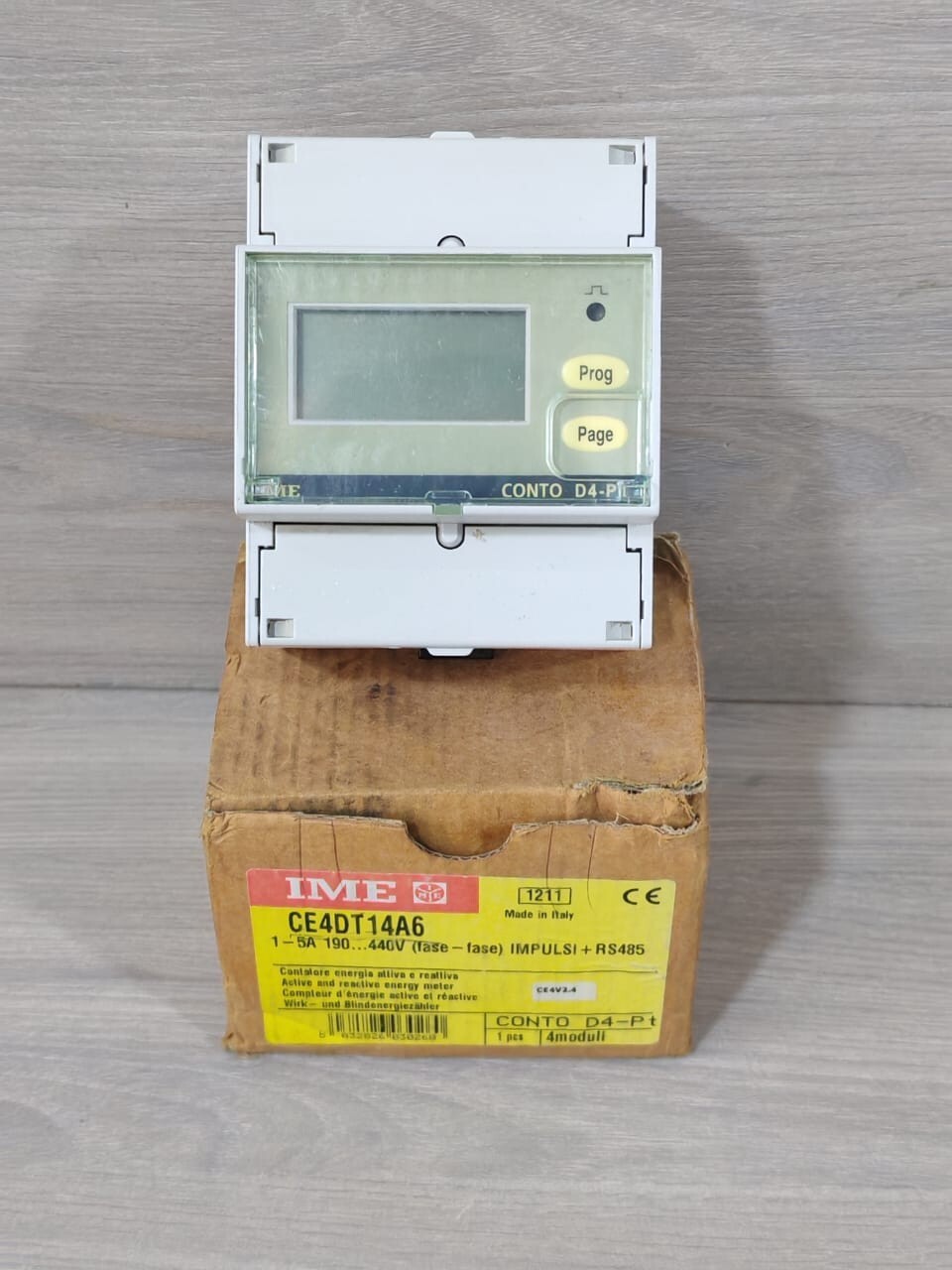 IME CONTO D4-PT CE4DT14A6 NETWORK DIRECT CONNECTION MUTI FUNCTION POWER METER