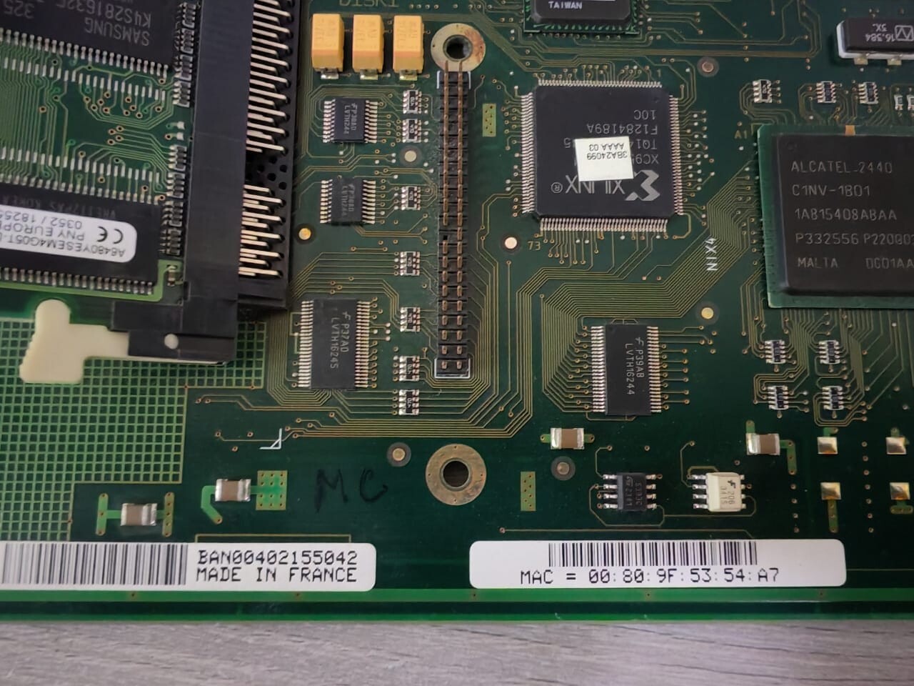 Alcatel 3BA23225AABC-02 ALCATEL 3BA23225AABC-02 VPU5 CARD 3
