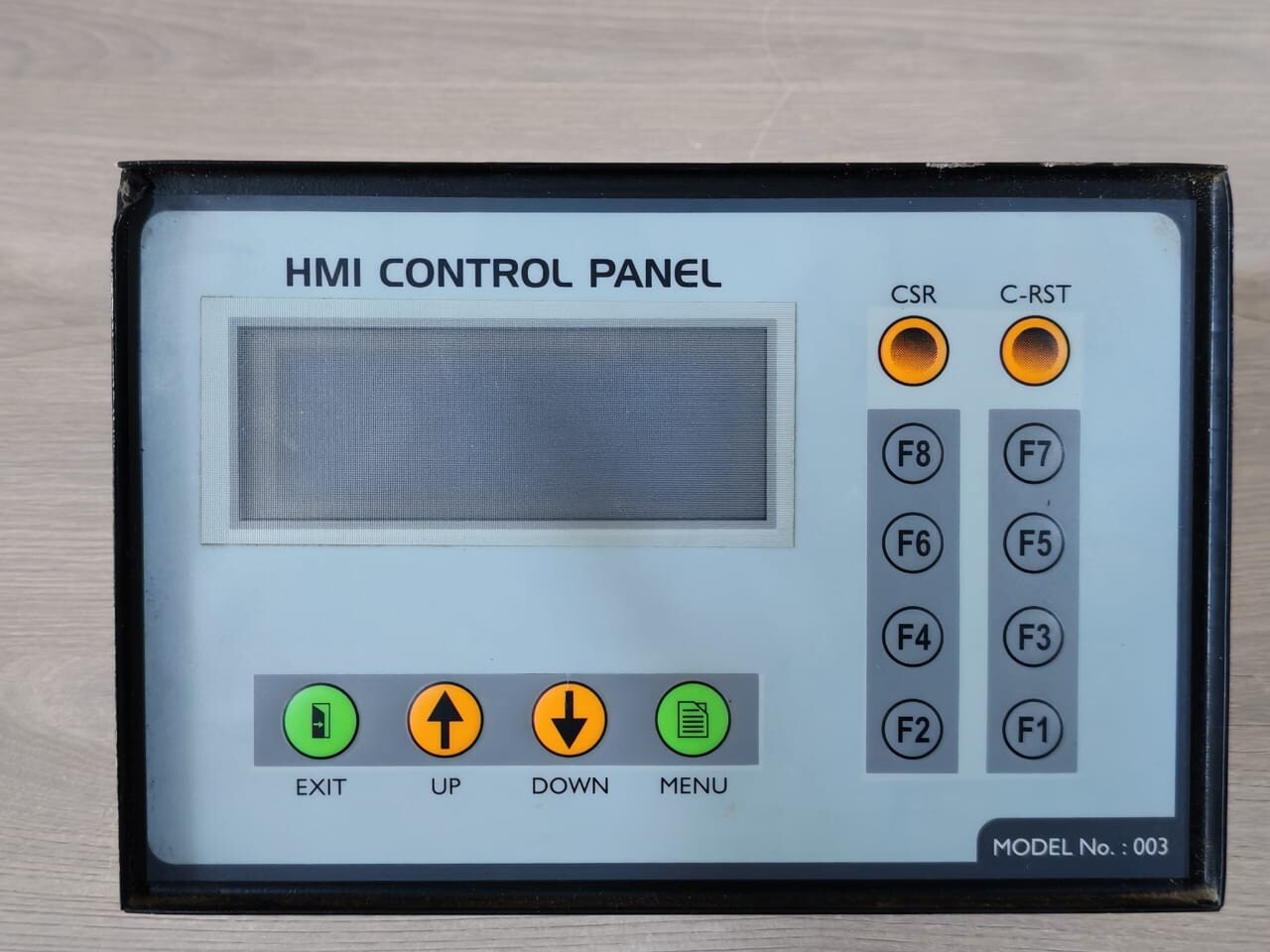 UNKNOWN MODEL-003 HMI Control Panel Display Model: 003 2