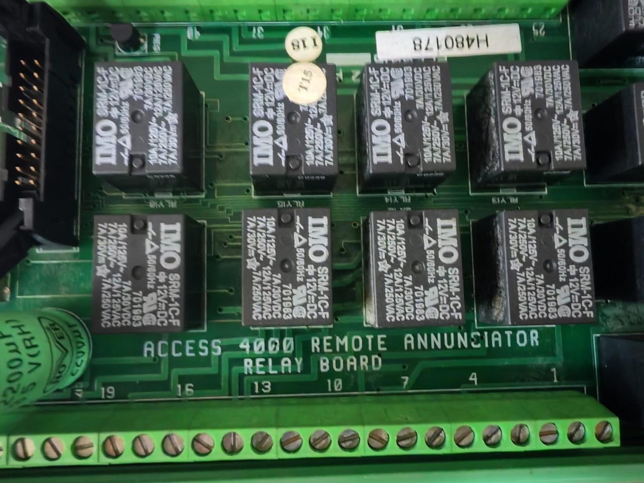 ACCESS 650-192 PBA0015C ACCESS 4000 REMOTE ANNUNCIATOR RELAY BOARD 650-192 PBA0015C 2