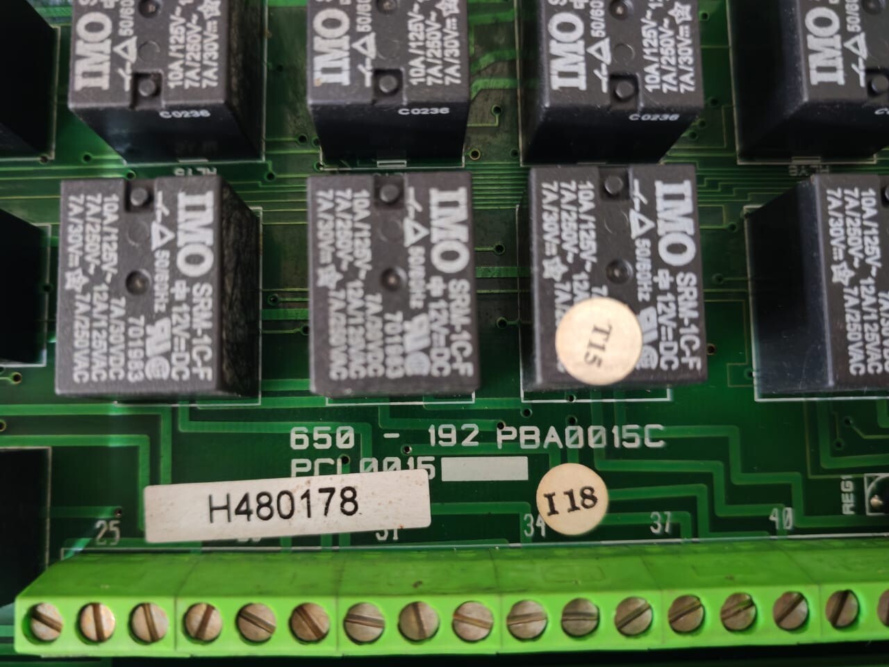 ACCESS 650-192 PBA0015C ACCESS 4000 REMOTE ANNUNCIATOR RELAY BOARD 650-192 PBA0015C 3