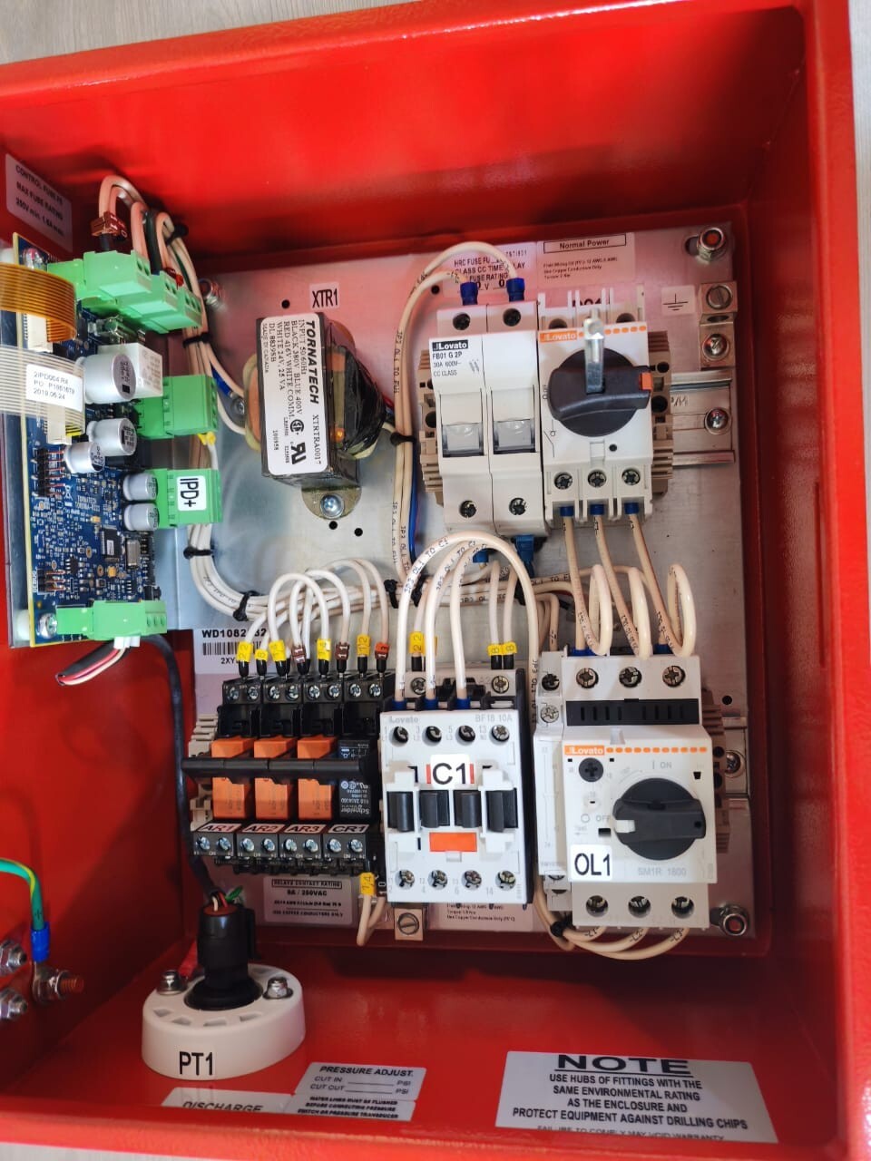 Tornatech JP3-400/7.5/3/60 TORNATECH JP3-400/7.5/3/60 TORNATECH FZE JOCKEY PUMP CONTROLLER 10