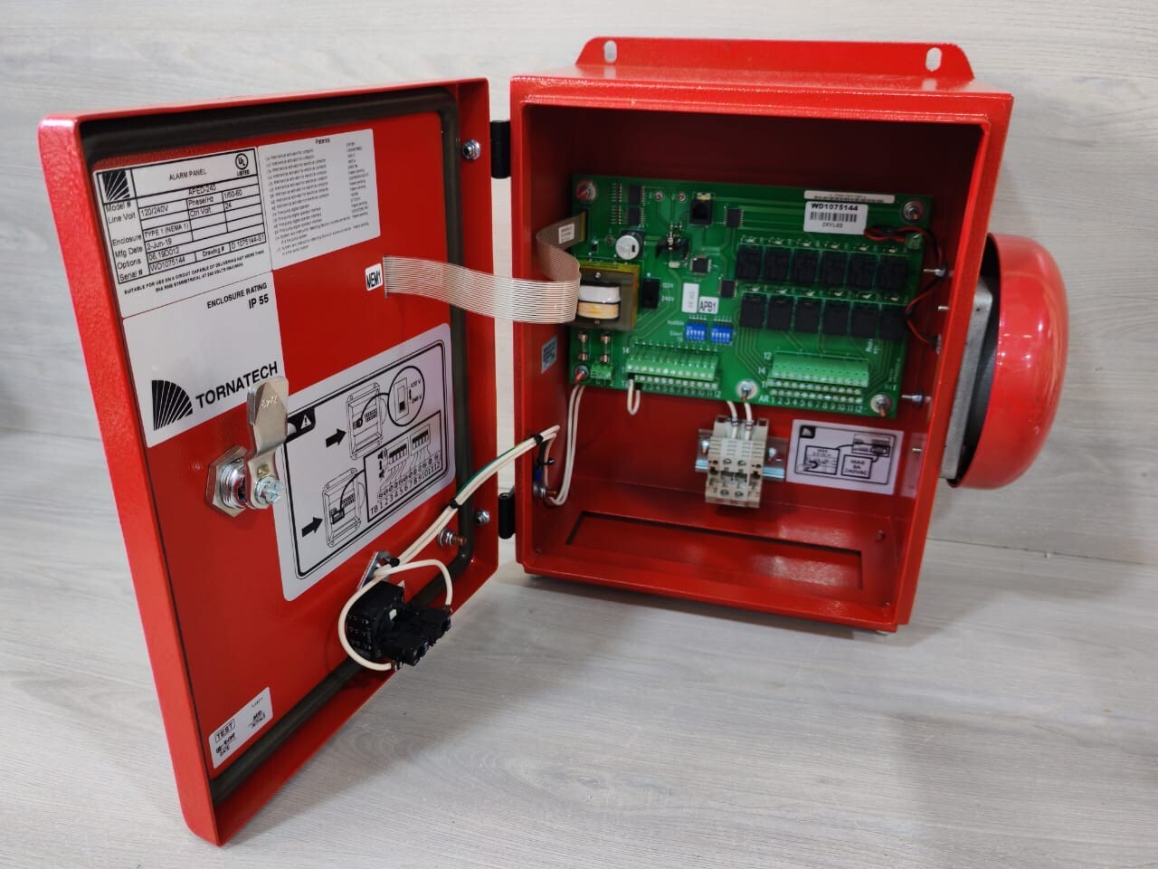 TORNATECH APED-240 TORNATECH APED-240 Alarm Panel Diesel Fire Pump - Without Key 4