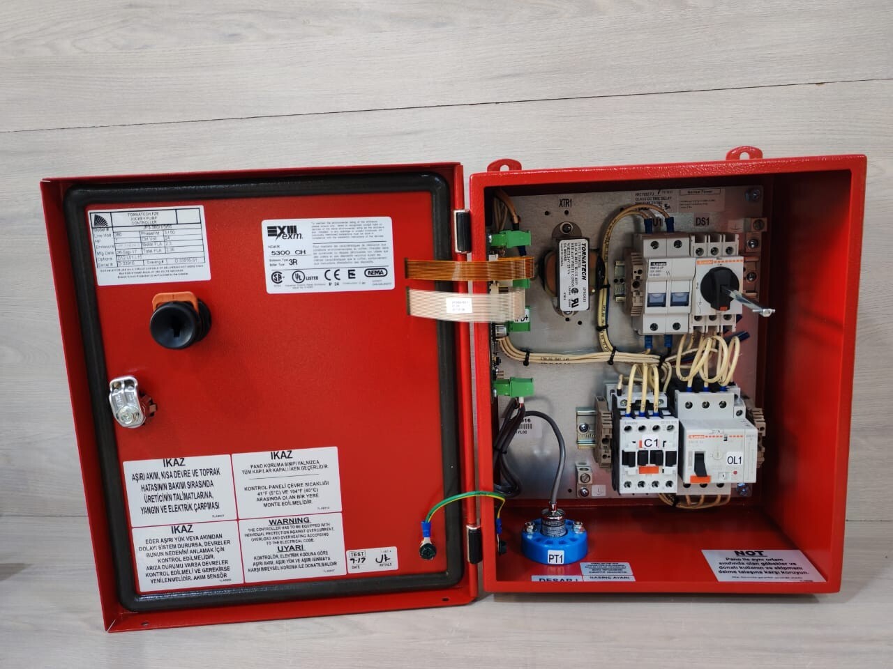 Tornatech JP3-380/1/3/50 TORNATECH JP3-380/1/3/50 TORNATECH FZE JOCKEY PUMP CONTROLLER 4