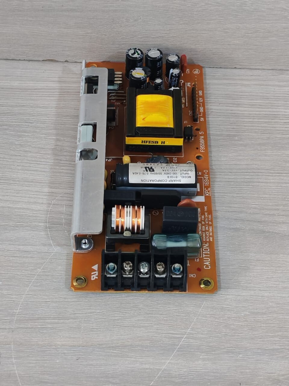 PRO-FACE KPC1694V-0 F9558PA KPC1694V-0 F9558PA POWER BOARD SUPPLY 100-240V 50/60Hz FROM PRO-FACE GP2501-SC11 3