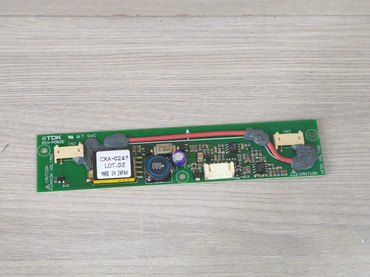 Unbranded CXA-0247 LOT.0Z PCU-P052D TDK CXA-0247 LOT.0Z PCU-P052D LCD POWER INVERTER BOARD DC24V 50W 2