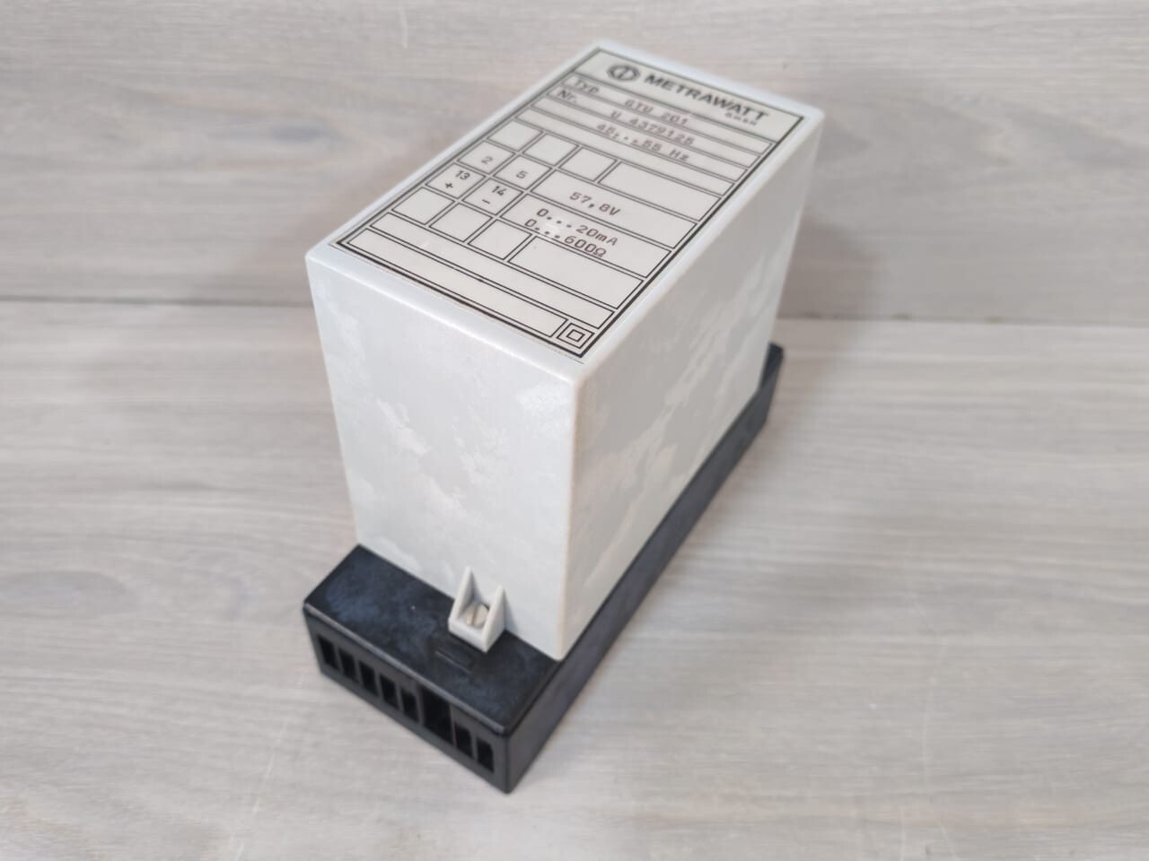 METRAWATT GTU-201 METRAWATT GTU 201 CONVERTER MODULE 8