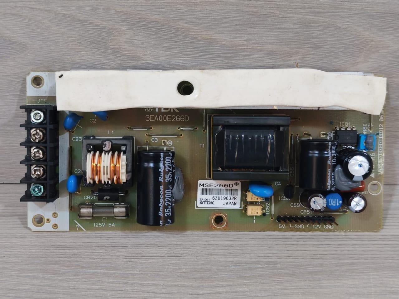 TDK 3EA00E266D TOUCH SCREEN POWER BOARD DC24V