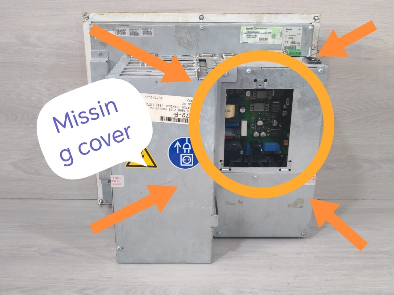Rexroth BTV40.1BHB-256S-P6C-UN-FW REXROTH INDRAVIEW BTV40.1BHB-256S-P6C-UN-FW TOUCHSCREEN DISPLAY 7