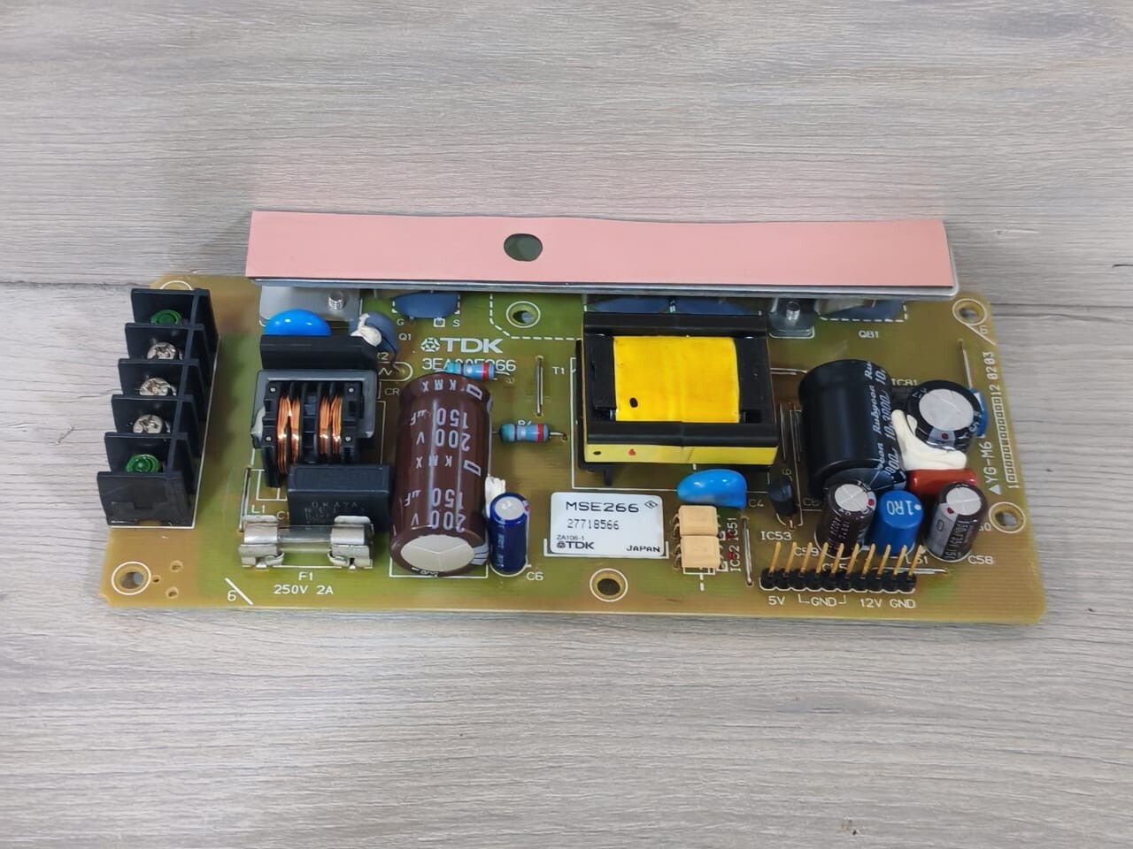 TDK 3EA00E266D TDK 3EA00E266D MSE266 TOUCH SCREEN POWER BOARD AC100V 50VA FROM GP2501-SC11 4