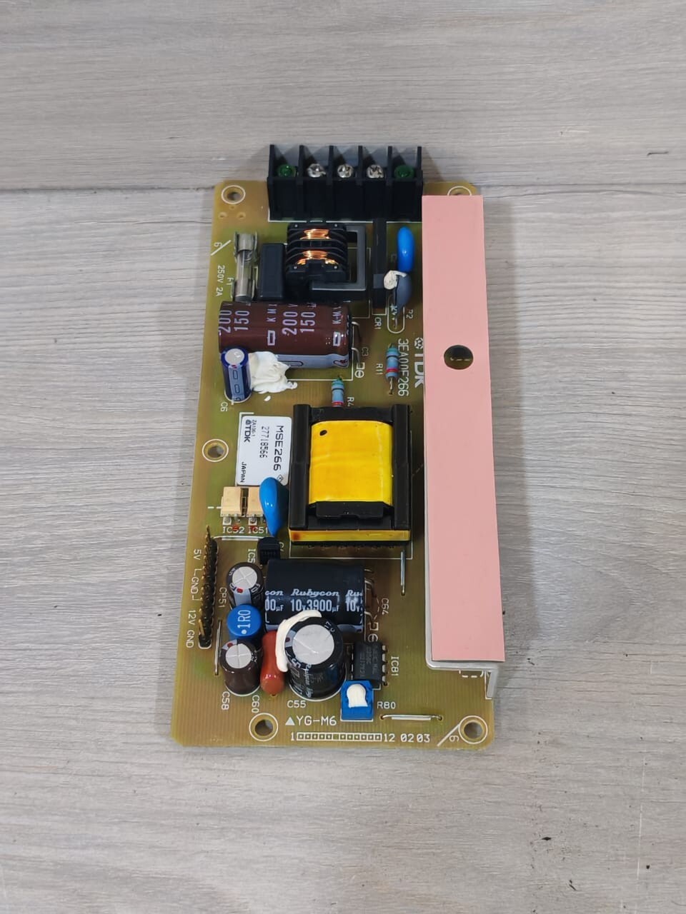 TDK 3EA00E266D TDK 3EA00E266D MSE266 TOUCH SCREEN POWER BOARD AC100V 50VA FROM GP2501-SC11 6