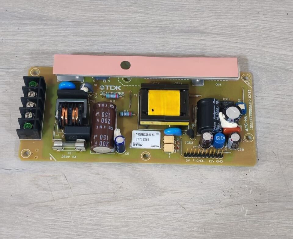 TDK 3EA00E266D TDK 3EA00E266D MSE266 TOUCH SCREEN POWER BOARD AC100V 50VA FROM GP2501-SC11 7