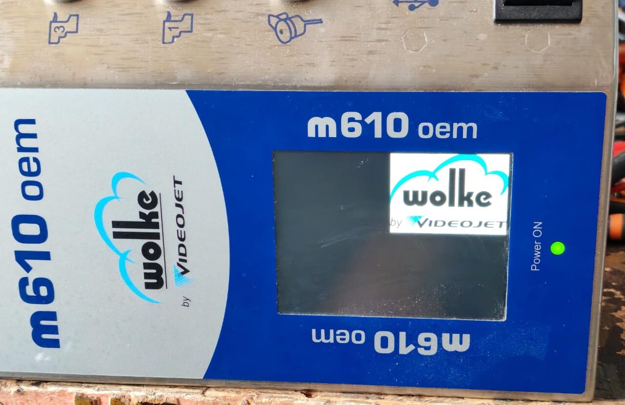 WOLKE M610 OEM WOLKE VIDEOJET M610 OEM THERMAL INKJET PRINTER REV.1.2 24V 3