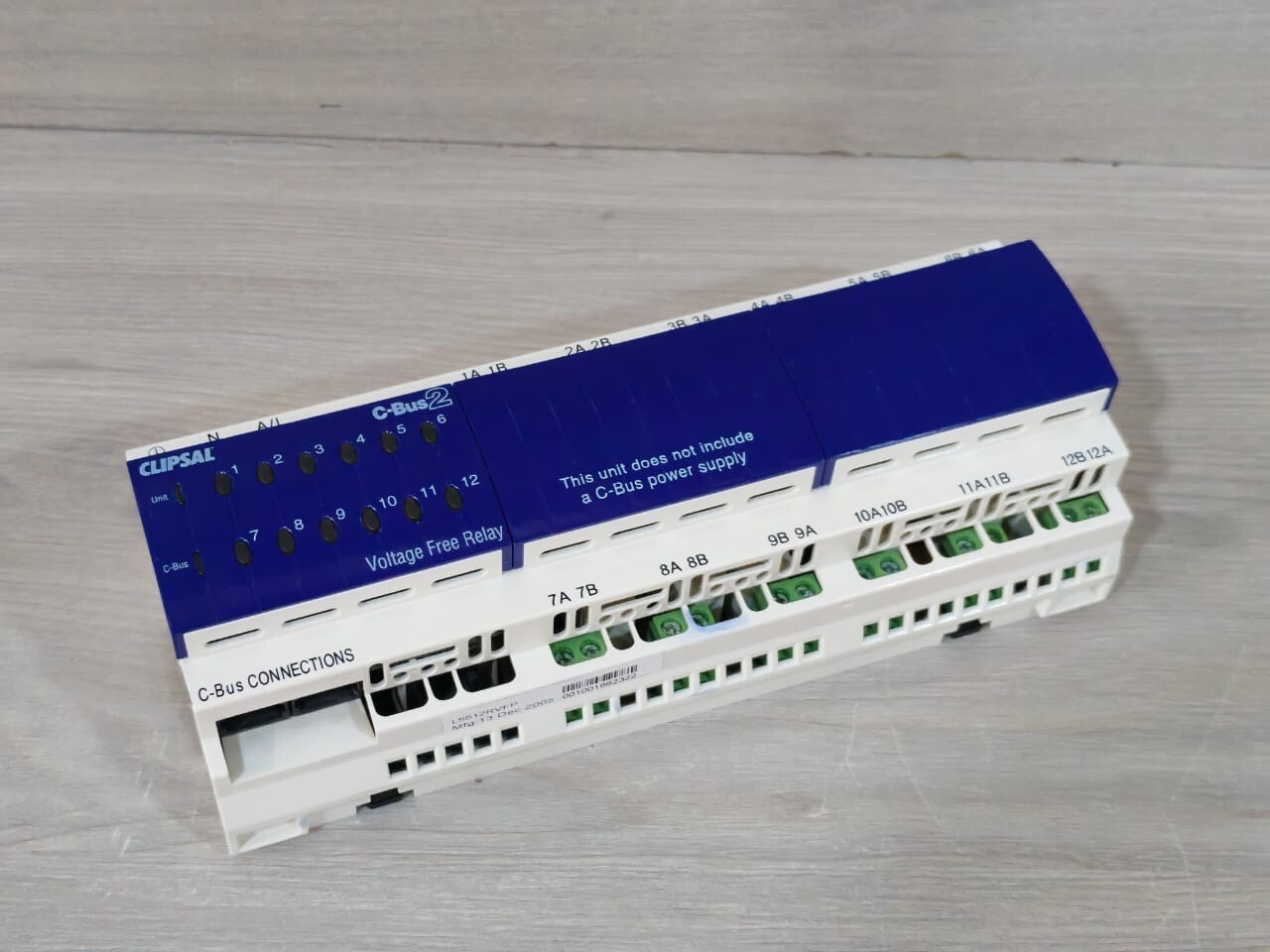 Clipsal L5512RVF 12 CLIPSAL L5512RVF 12 CH VOLTAGE RELAY (MFG. 2005) -W/O C-BUS POWER SUPPLY 3