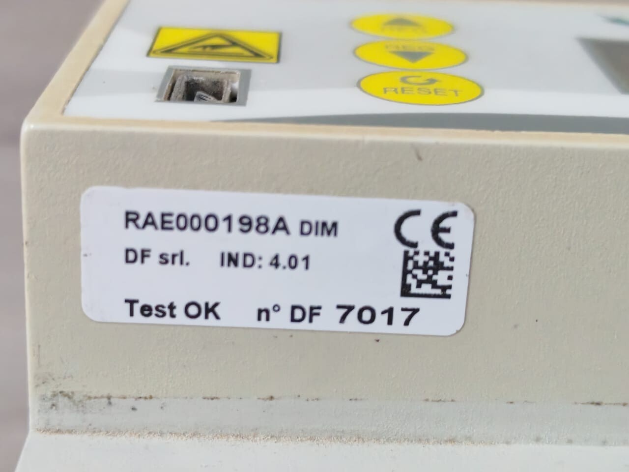 GE RAE000198A REVERBERI RAE000198A DIM INTELLIGENT SYSTEM 3