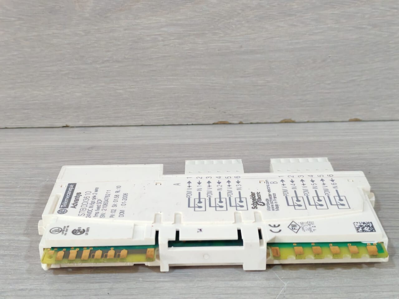 Telemecanique STBDDI3610 TELEMECANIQUE BY SCHNEIDER STBDDI3610 MODULE PV.03/02 SV.01.58 RL.10/11 10