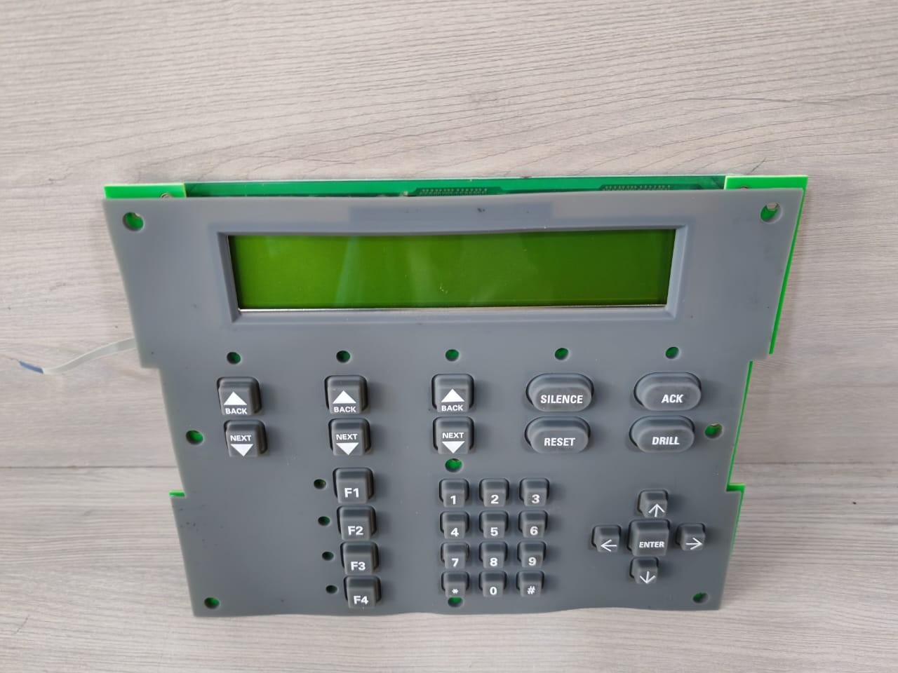 Honeywell 068601-PCA FIRE PANEL LCD ANNUNCIATOR 124188V1.19 & INTERNAL KEYPAD 068601-PCA REV.G 5