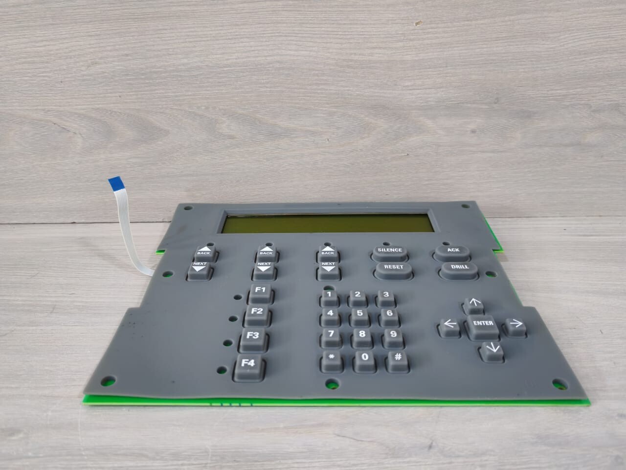 Honeywell 068601-PCA FIRE PANEL LCD ANNUNCIATOR 124188V1.19 & INTERNAL KEYPAD 068601-PCA REV.G 10