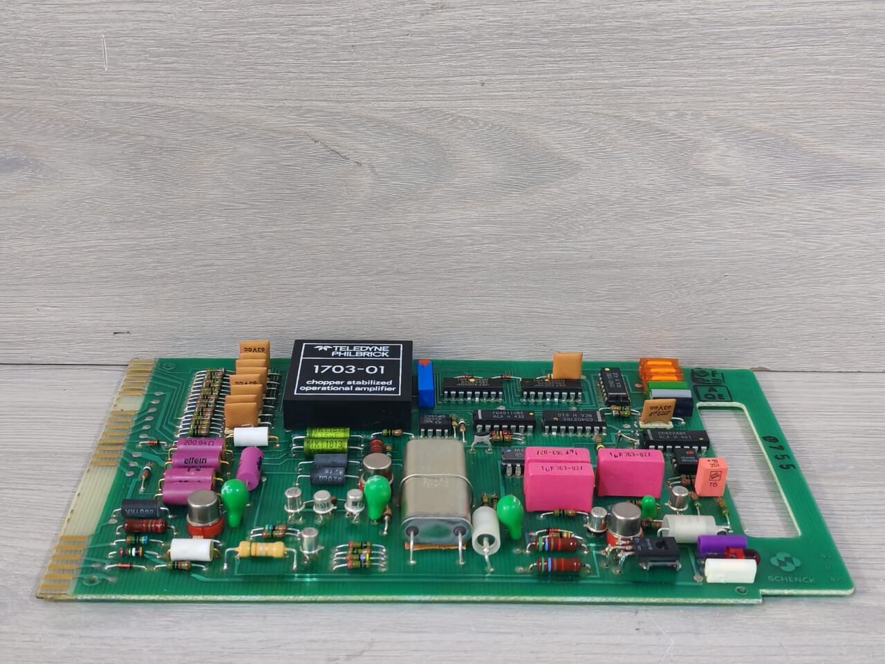 SCHENCK GUF-900 SCHENCK GUF 900 CONTROL BOARD 494-351-01 3