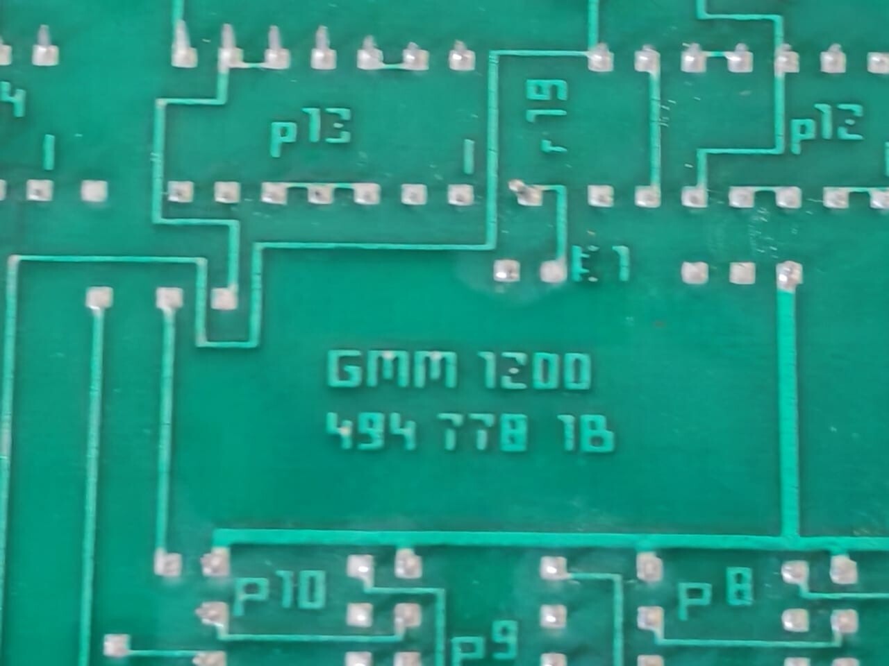 SCHENCK BOARD-494-778 SCHENCK GMM 1200 PCB BOARD 494 778 2B 7