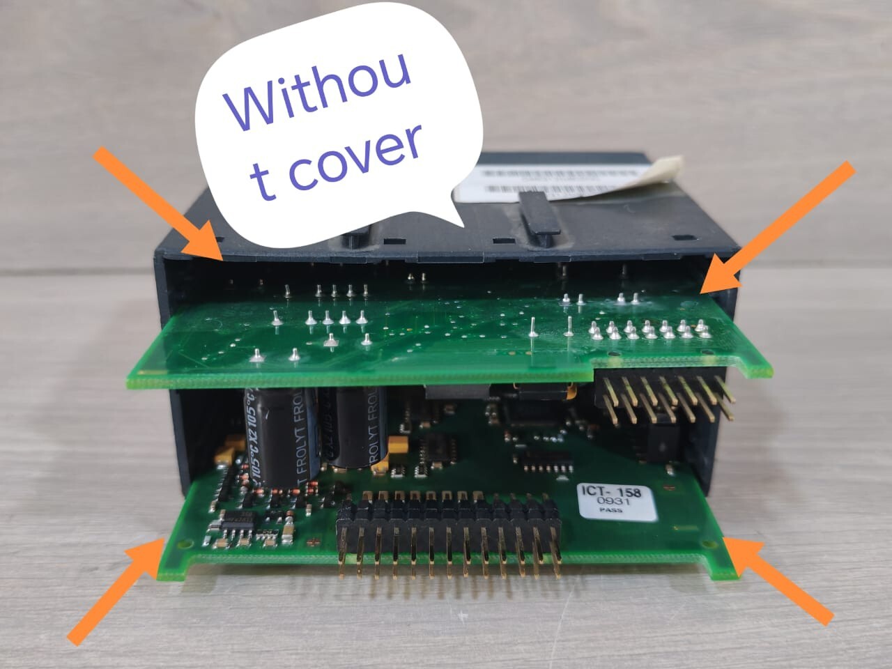 Honeywell XFL821A HONEYWELL XFL821A ANALOG INPUT MODULE -WITHOUT COVER & WITHOUT BASE 8