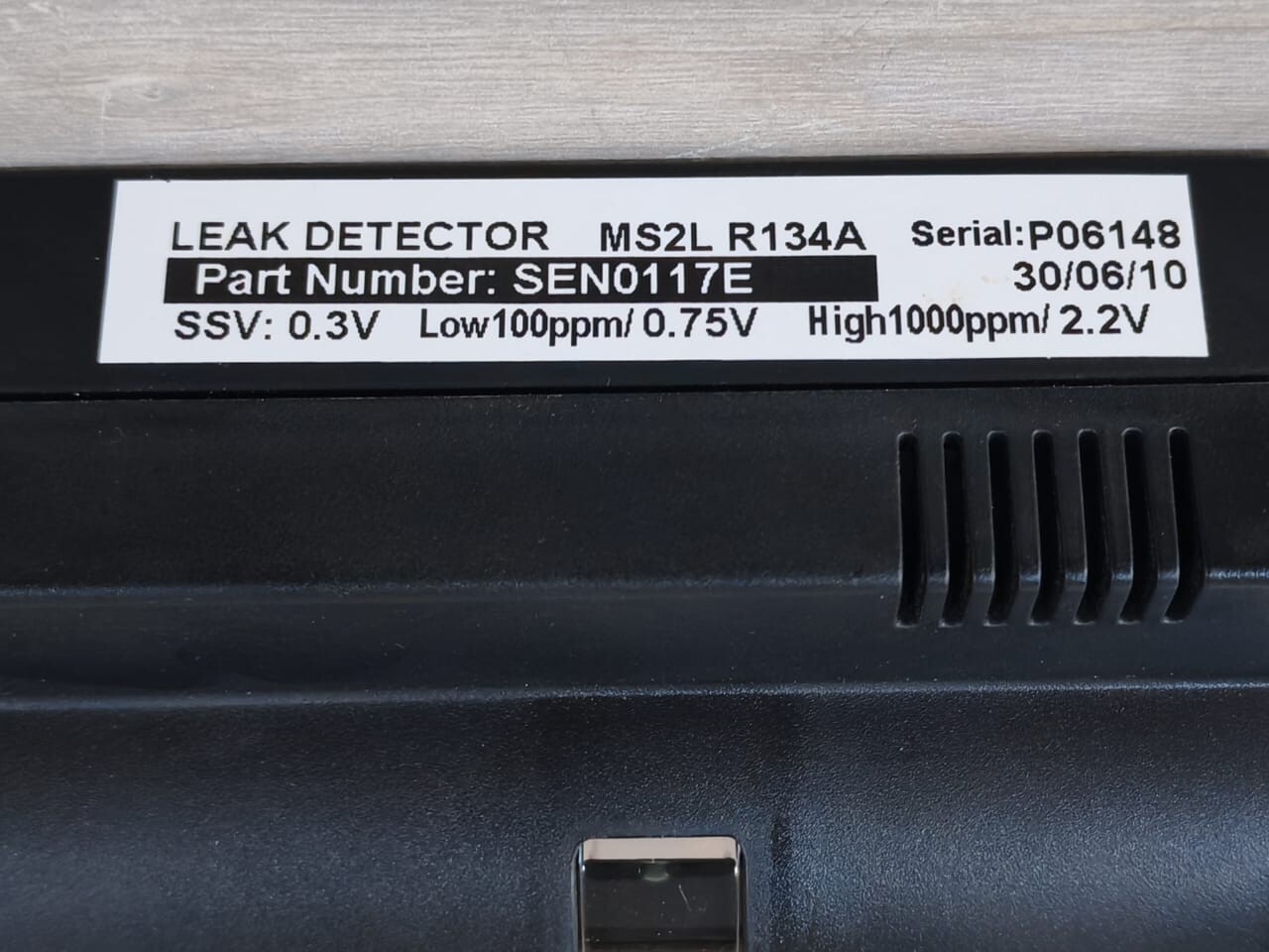 MURCO SEN0117E MURCO GAS DETECTION SOLUTIONS SEN0117E LEAK DETECTOR MS2L R134A 2