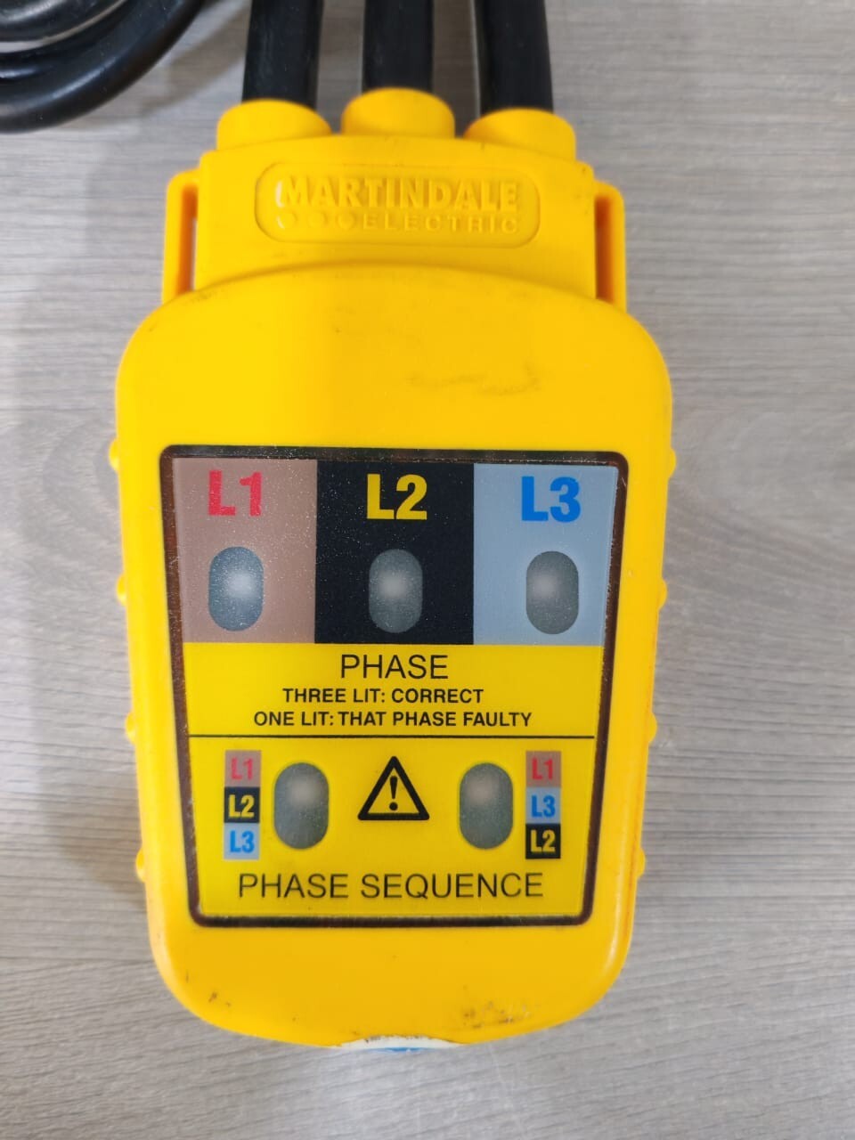 MARTINDALE PC15250 MARTINDALE PC15250 mk2 PHASE Sequence Indicator 2
