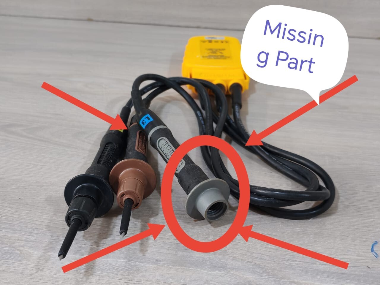 MARTINDALE PC15250 MARTINDALE PC15250 mk2 PHASE Sequence Indicator 6
